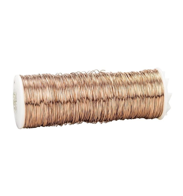 CARRETE 500 Grs. HILO COBRE 0,5 MM. PARA BAÑOS ELECTROLITICOS