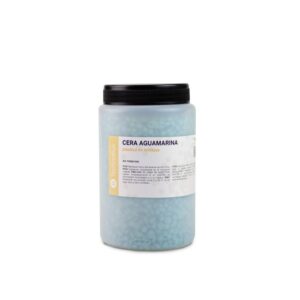 CERA AGUAMARINA PLASTICA EN LENTEJAS 850 Grs