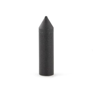 CIL. PUNTA SILICONA EVE 6×24 mm. NEGRO MEDIO (EN CAJA 100 UNIDADE