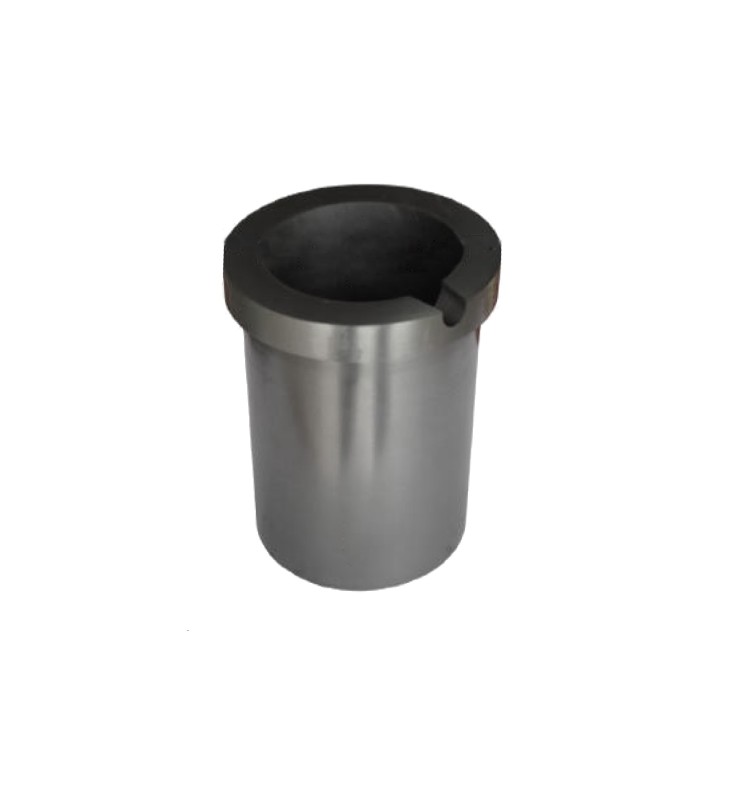 CRISOL GRAFITO CON FUNDA CERAMICA 5 KGS P/HORNO INDUCCION YIHUI
