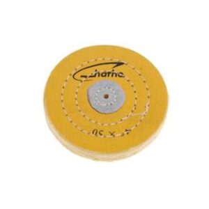 DISCO HATHO ALGODON AMARILLO 100×15  MM 50 HOJAS