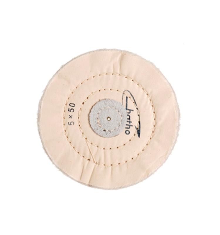 DISCO HATHO ALGODON BLANCO 125x15 MM 50 HOJAS