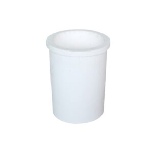 FUNDA CERAMICA CRISOL 2 KGS HORNO INDUCCION YIHUI (CON AGUJERO PARA TERMOPAR)
