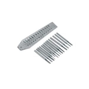 HILERA ROSCAR CON 14 MACHOS 0,7-2 mm