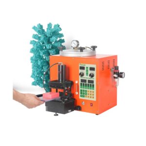 INYECTORA DE CERAS YIHUI MVLOS IW-6 AUTOM. 3KG CON  BOMBA DE VACIO