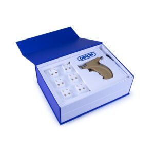KIT PISTOLA PERFORAR OREJAS UNIVERSAL CAFLON CON ACCESORIOS