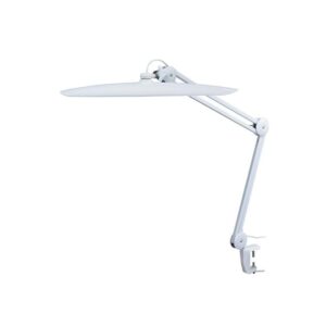 LAMPARA 117 LEDS 24W LUZ REGULABLE 6000K CON PINZA PARA FIJACION