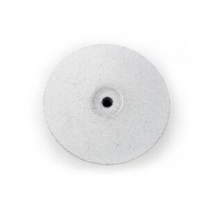 LENTEJA SILICONA EVE 22×4 mm. BLANCO BASTO