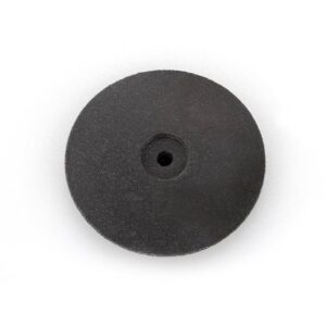 LENTEJA SILICONA EVE 22×4 mm. NEGRA MEDIO