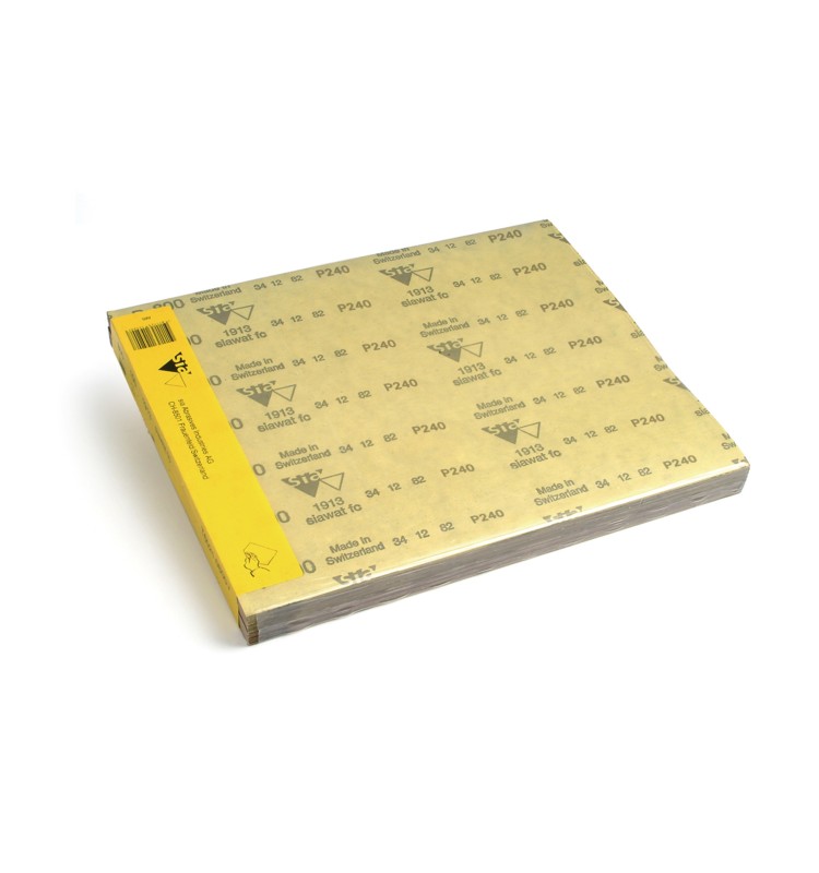 PLIEGO DE LIJA 1913 SIAWAT FC GRANO 240 ( EN PAQUETE 50 UN.)