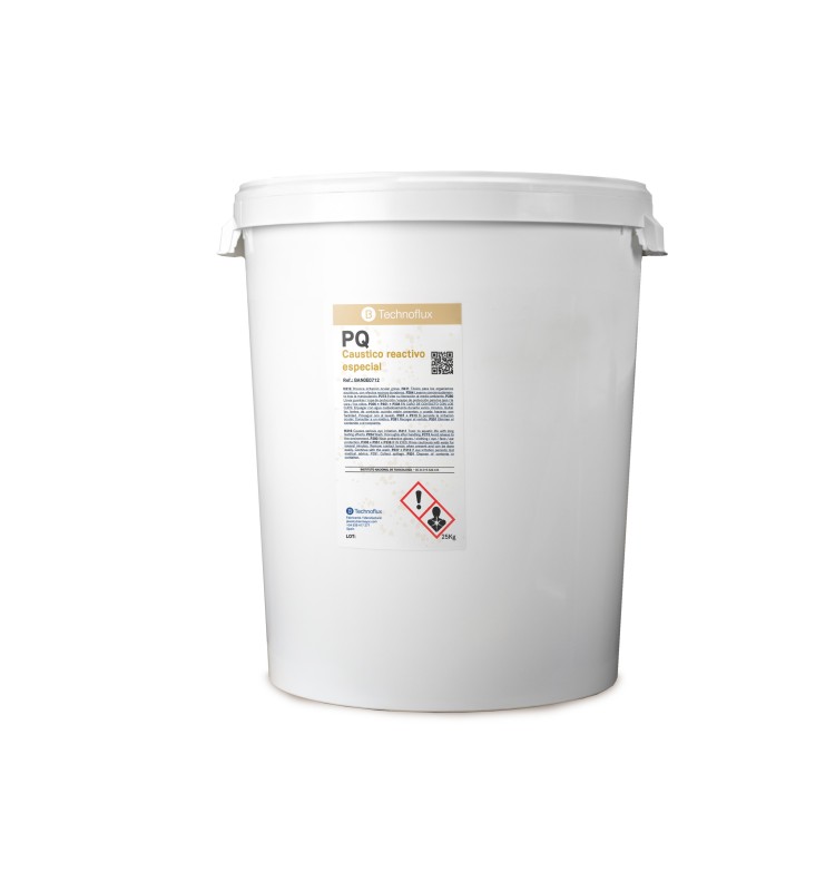 TECHNOFLUX -PQ CAUSTICO REACTIVO ESPECIAL (EN BIDON 25 Kg)