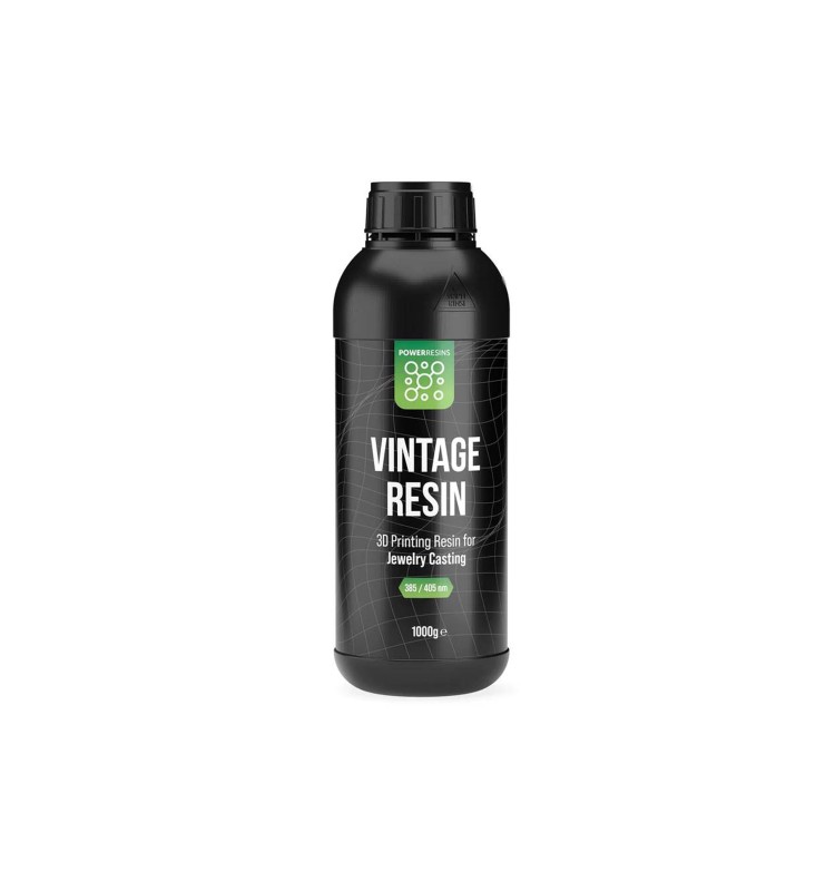 RESINA POWER VINTAGE SIN CURADO PARA IMPRESORA 3D 1 KG.