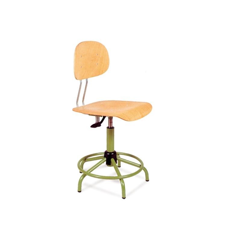 SILLA MOD.M-2-A G 52/65 cm MADERA/GAS CON ARO