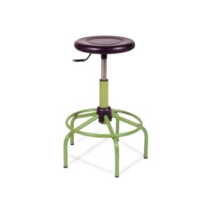 TABURETE MOD.M/TBG ALT.REGUL.52/65 cm. CON ARO CENTRAL
