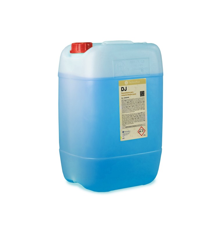 TECHNOFLUX D-J LIQUIDO CONCENTRADO P/MAQUINA LIMPIA-JOYAS 25 LIT
