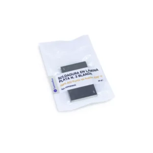 TECHNOFLUX-SOLDADURA PLATA N. 3 BLANDA EN LAMINA (68% Ag)
